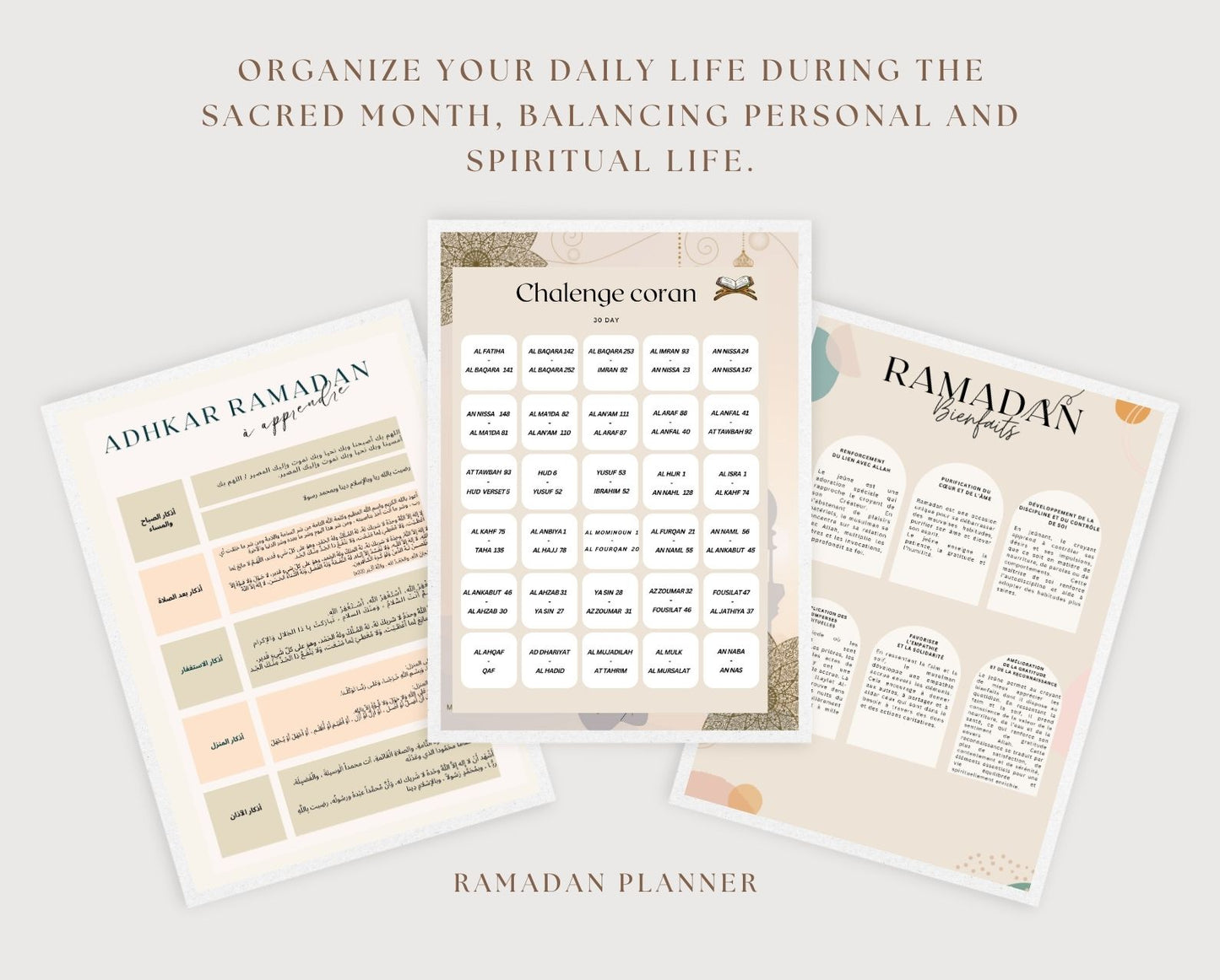 Digital Ramadan Planner