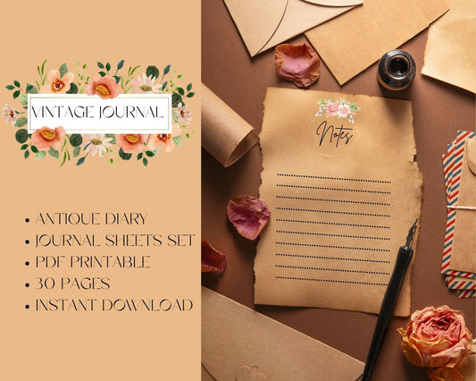 Vintage Personal Journal