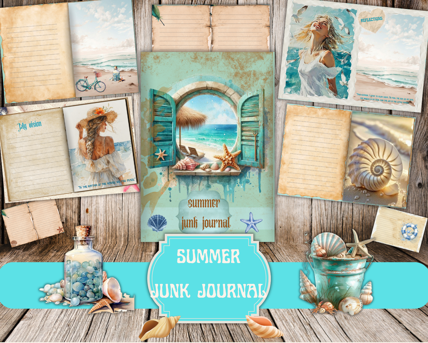 Summer Junk Journal - Printable