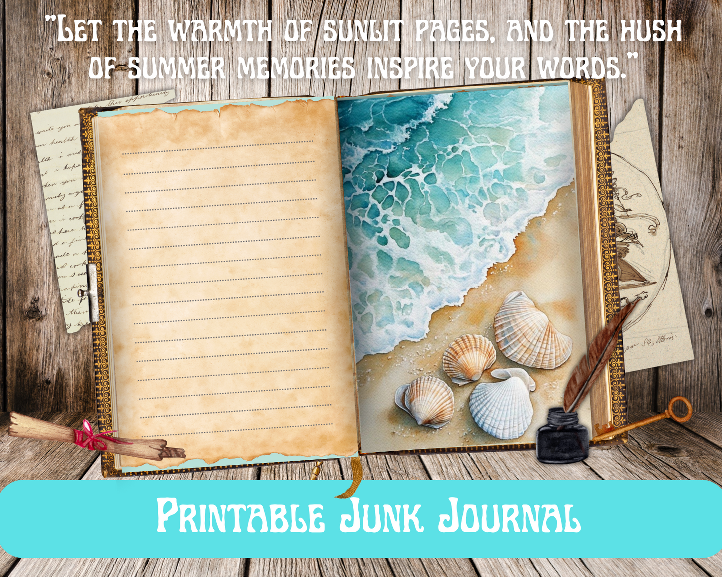Summer Junk Journal - Printable