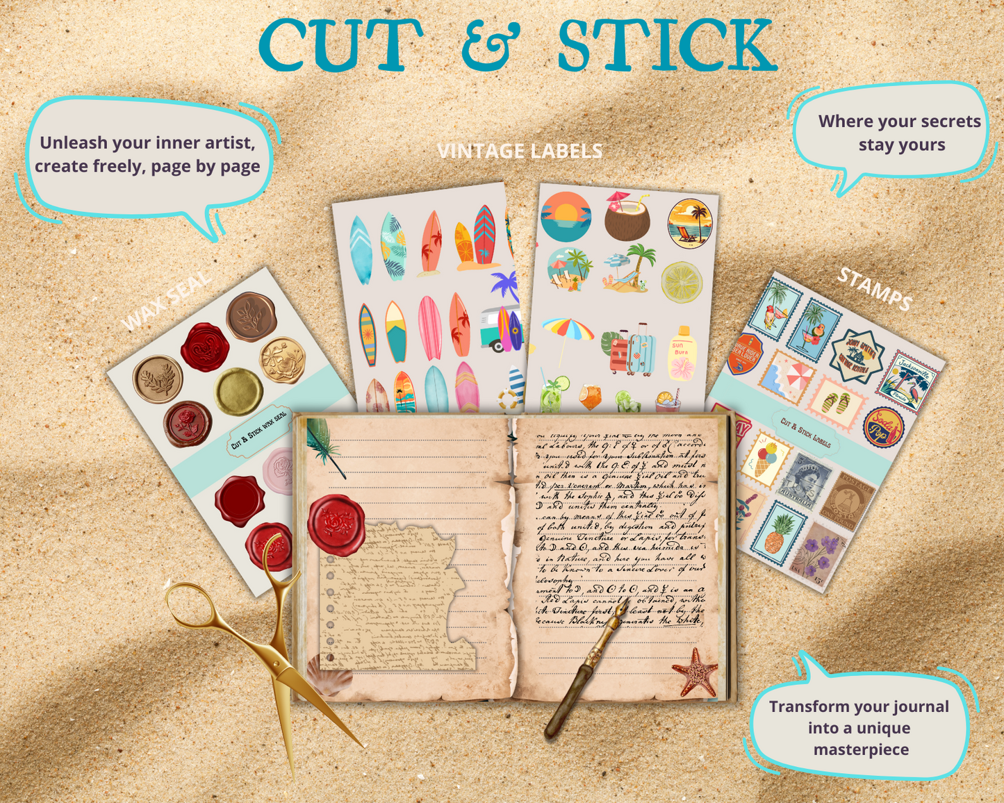 Summer Junk Journal - Printable