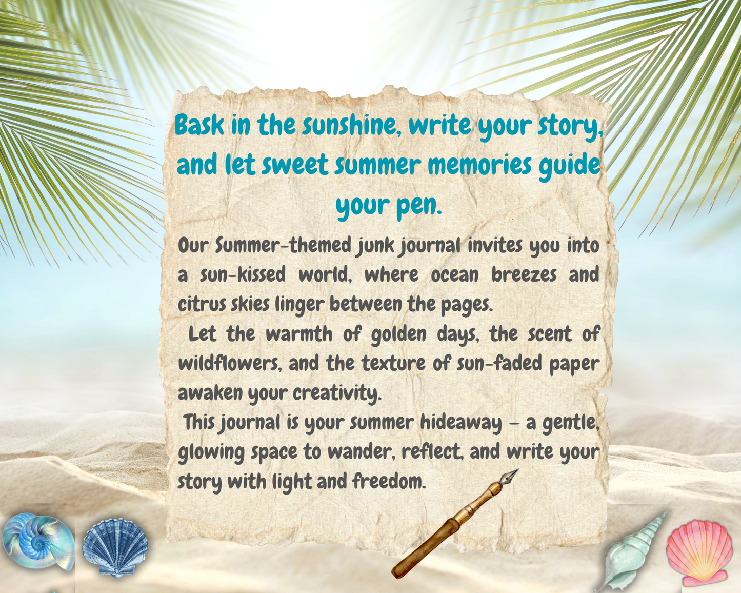 Summer Junk Journal - Printable